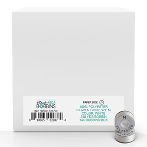 Steady Stitch Style M Paper Sides Polyester Prewound Bobbins