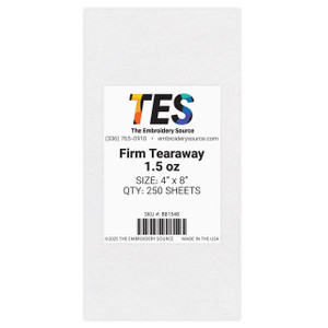 CLEARANCE - Firm Tearaway | Light 1.5 oz | 4" x 8" 250 Sheets
