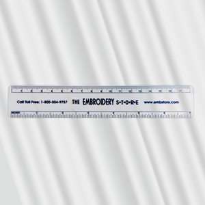 7 inch Clear Plastic Ruler (18 cm)