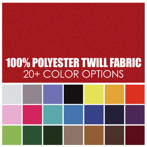 Poly Patch Twill Fabric | 13.5" x 36" Sheets