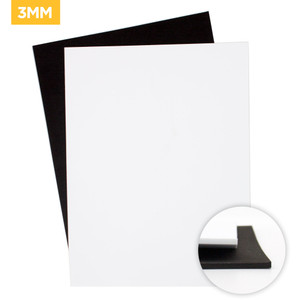 3mm 3D Dense Embroidery Foam | 12" x 18" Sheets