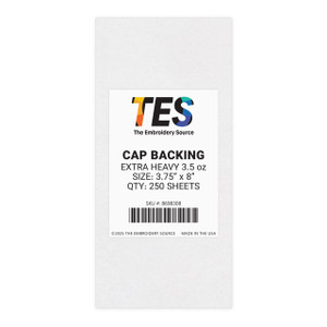 Cap Backing | Extra Heavy 3.5 oz | 250 Sheets
