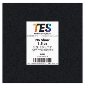 No Show Cutaway | 1.5 oz | Black | 250 Sheets