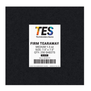 Firm Tearaway | Medium 1.5 oz. | Black | 250 Sheets