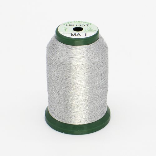 KingStar Metallic Thread MA-1 ALUMINUM - 1000 Meter