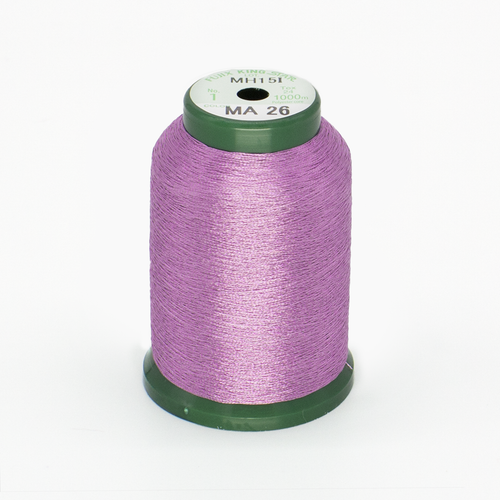 KingStar Metallic Thread MA-26 LIGHT PURPLE - 1000 Meter