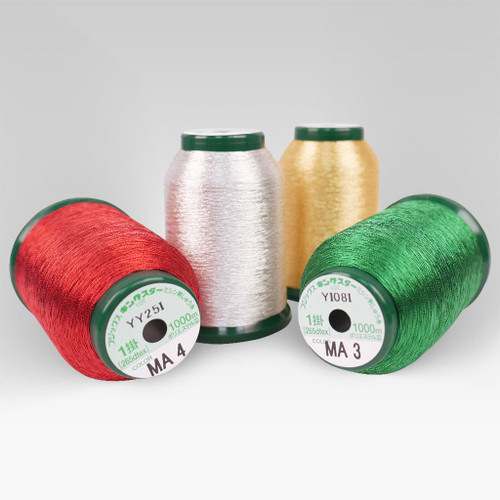 KingStar Metallic Thread Holiday Quartet