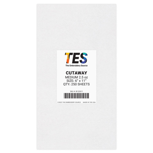 CLEARANCE - Cutaway | Medium 2.5 oz | 6" x 11" 250 Sheets