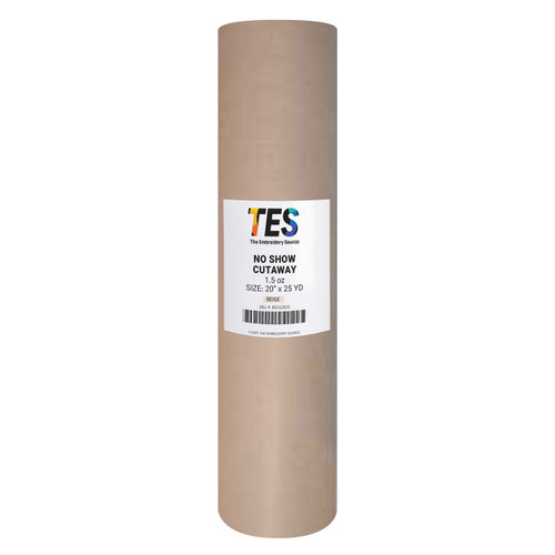 No Show Cutaway | 1.5 oz | Beige | 20" x 25 yd Roll