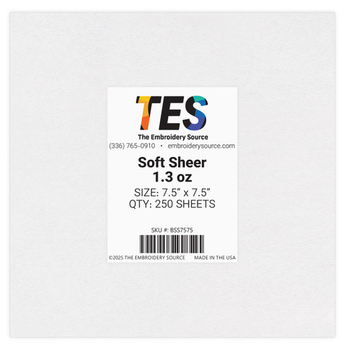 Soft Sheer 1.3 oz | 250 Sheets