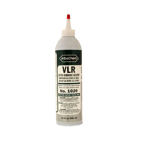 AlbaChem VLR Vinyl Letter Removing Solvent 20 oz.