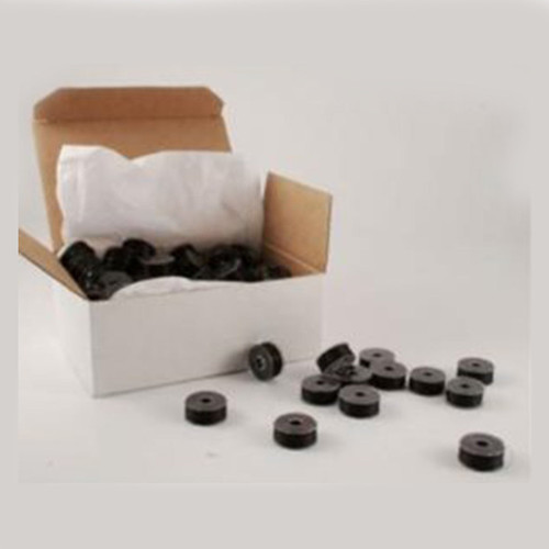 Clear-Glide Plastic Side Style L Polyester Black Bobbins (100/box)