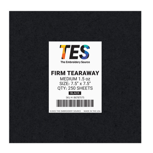 Firm Tearaway | Medium 1.5 oz. | Black | 250 Sheets