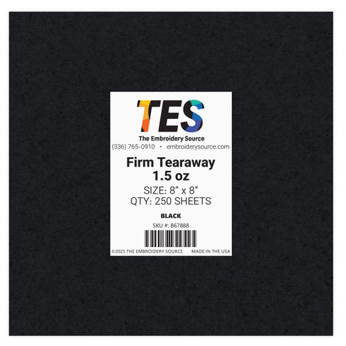 Firm Tearaway | Medium 1.5 oz. | Black | 250 Sheets