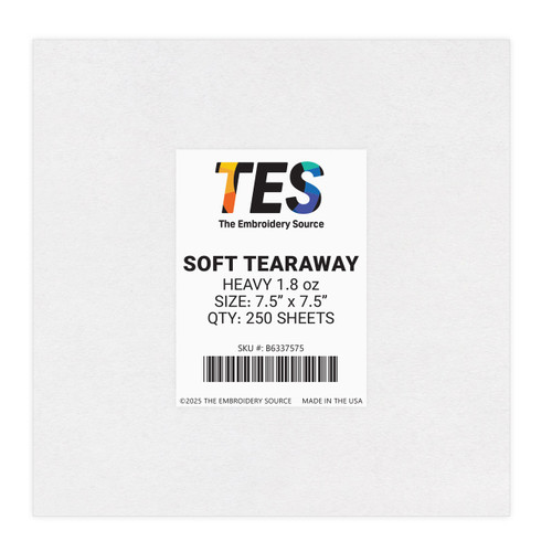 Soft Tearaway | Heavy 1.8 oz | 250 Sheets