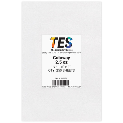CLEARANCE - Cutaway 2.5 oz | 6" x 9" 250 Sheets