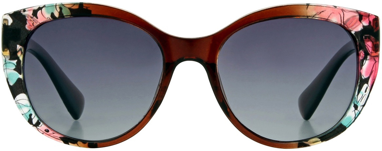 Women's Cat Eye Polarised Brown Sunglasses Aisha | Foster Grant