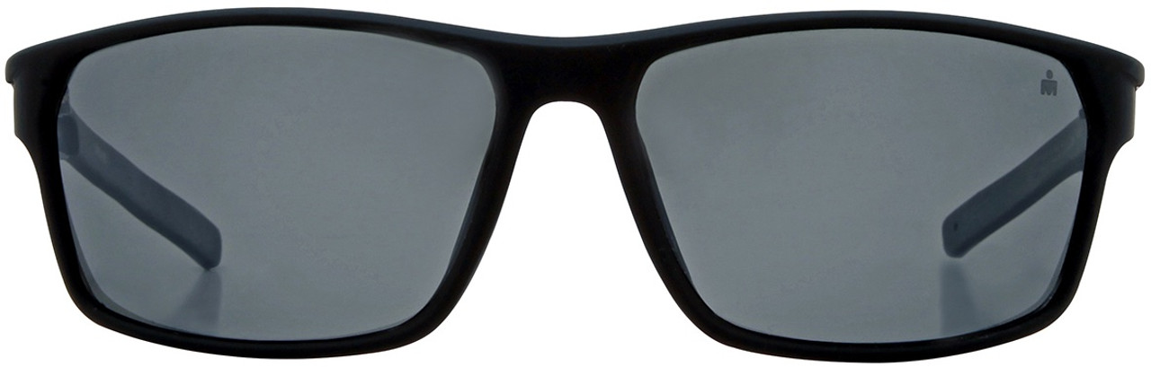 Men's Wrap Polarised Black Sunglasses Enthusiast POL