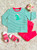 Boys Deck the Dino Appliqué Shirt