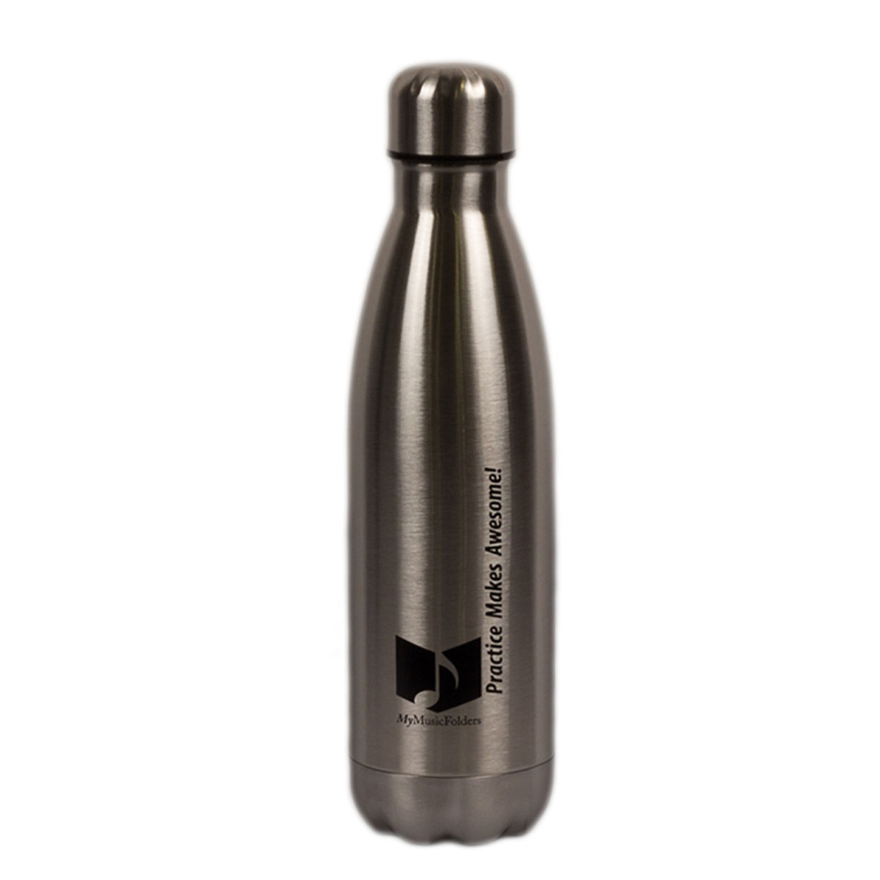 MyMusicFolders Steel Thermal Water Bottle