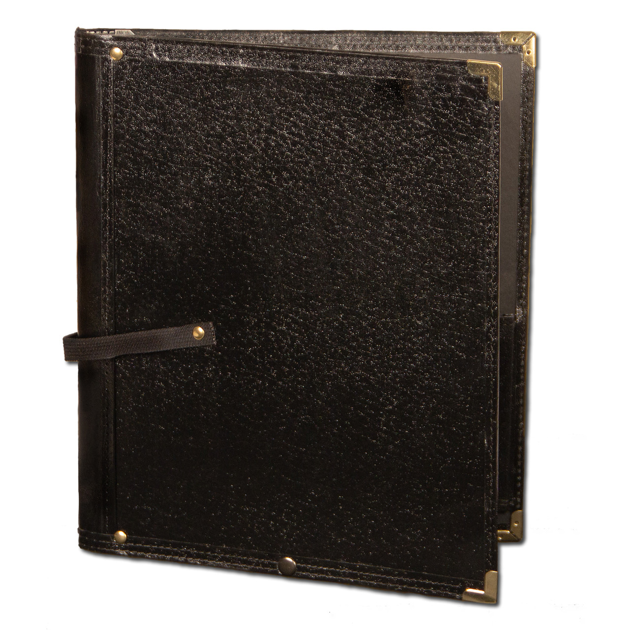 Basik Black Choir Folder with hand strap