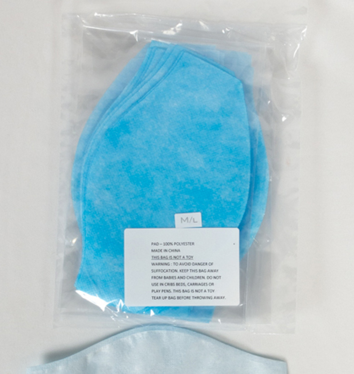 Double-Sided Adult Washable Cloth Masks (Blue Louis Vuitton