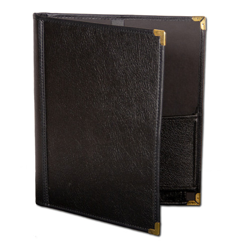 Basik Black Choir Folder with hand strap