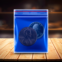 1000-Pack Large Sizes 2.5 Mil Jewelry Plastic Bags