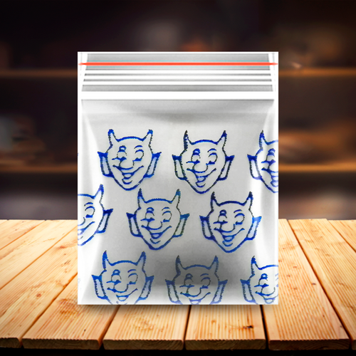 Designer Apple Baggies 2.5 Mil - 1,000/Pack