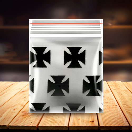 Designer Apple Baggies 2.5 Mil - 1,000/Pack