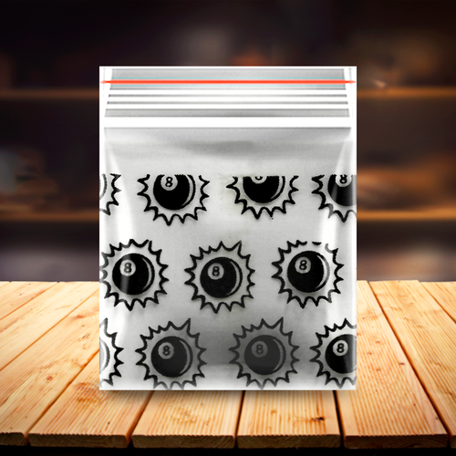 Designer Apple Baggies 2.5 Mil - 1,000/Pack