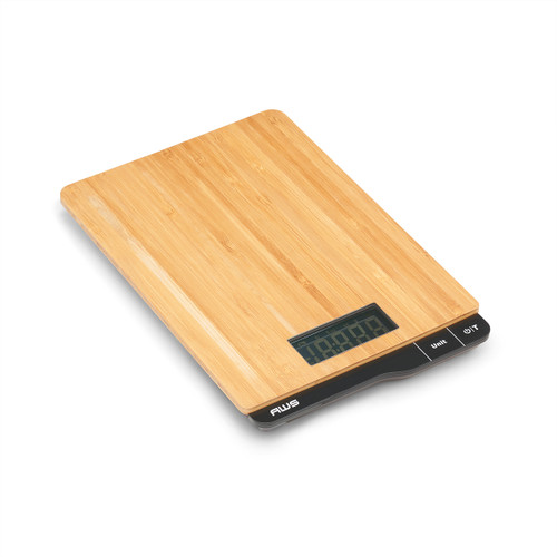 ECO-5KG DIGITAL BAMBOO SCALE, 5KG X 1G