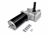 900W/60:1 - 1.5 HP - Universal Replacement Dump Truck / Trailer Tarp Motor w/ Chrome Cover - 3 Yr Warranty