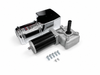 1200W/90:1 - 2 HP - Universal Replacement Dump Truck / Trailer Tarp Motor w/ Chrome Cover - 3 Yr Warranty