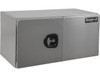 1705303 - 18x18x30 Inch Smooth Aluminum Underbody Truck Tool Box - Double Barn Door, 3-Point Compression Latch