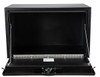 1732503 - 18x18x30 Inch Textured Matte Black Steel Underbody Truck Box with 3-Point Latch