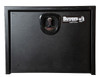 1734500 - 24x24x24 Inch Textured Matte Black Steel Underbody Truck Box with 3-Point Latch