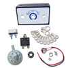 Tarp Motor Rotary Switch Kit w/ Circuit Breaker & Indicator Light, 12VDC 50 Amps