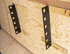 LT37 - Horizontal Hand Tool Rack for Enclosed Landscape Trailers