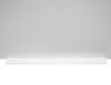 BP964824WLL - White Steel Straight Side Backpack Truck Box with Adjustable Shelving