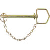 66141 - Hitch Pin with Linch Pin and Chain - 5/8 Diameter x 6-1/4 Usable Length