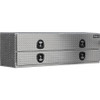 1701593 - 21x18x96 Inch Diamond Tread Aluminum Flatbed Contractor With Lower Door