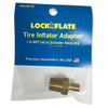 LockNFlate Tire Inflator Adapter, 1/4 NPT (m) to Schrader