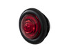 5623414 - .75 Inch Round Marker Clearance Lights - 1 LED Red With Stripped Leads