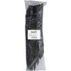 BTN011WR - 0.180 x 11 Inch Black Weather Resistant Zip Ties 50 Pound, 500 Pieces