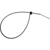 BTN011WR - 0.180 x 11 Inch Black Weather Resistant Zip Ties 50 Pound, 500 Pieces