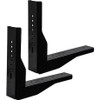 1701018 - Pro Series Gloss Black Structural Steel Mounting Brackets, For Use With 18x18 Underbody Truck Boxes
