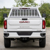 851405 - 23.00-inch Tall Gloss White Heavy-Duty Steel GuardDogg Pickup Truck Headache Rack Bundle with Mounting Brackets