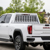 851405 - 23.00-inch Tall Gloss White Heavy-Duty Steel GuardDogg Pickup Truck Headache Rack Bundle with Mounting Brackets
