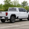 851505 - 23.50-inch Tall Gloss White Heavy-Duty Steel GuardDogg Pickup Truck Headache Rack Bundle with Mounting Brackets